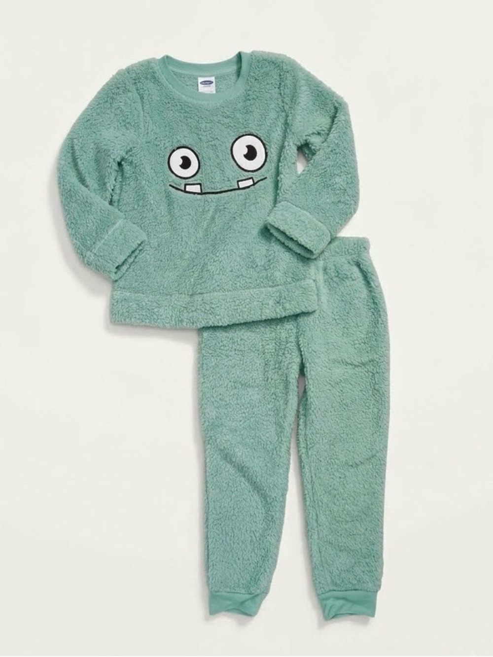 Boys Fluffy Monster Top and Pant Outfit Size 5T - Picture 2 of 9